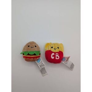 Cutie Beans Fiesta Foodies Plush fries or Hamburger replacements